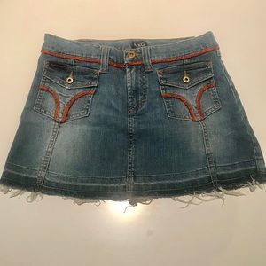D&G blue Jean Skirt